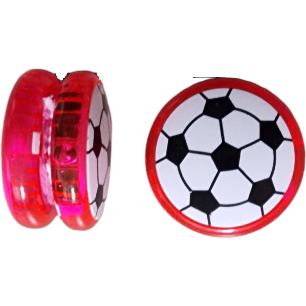 JOJO ŚWIECĄCE DO ZABAWY DLA DZIECI YOYO ŚWIECI TRIKI KOLOROWE PIŁKA NOŻNA