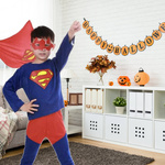 SUPERMAN STRÓJ DLA CHŁOPCA PELERYNA KOSTIUM ROZMIAR 98-110 NA IMPREZĘ 4w1