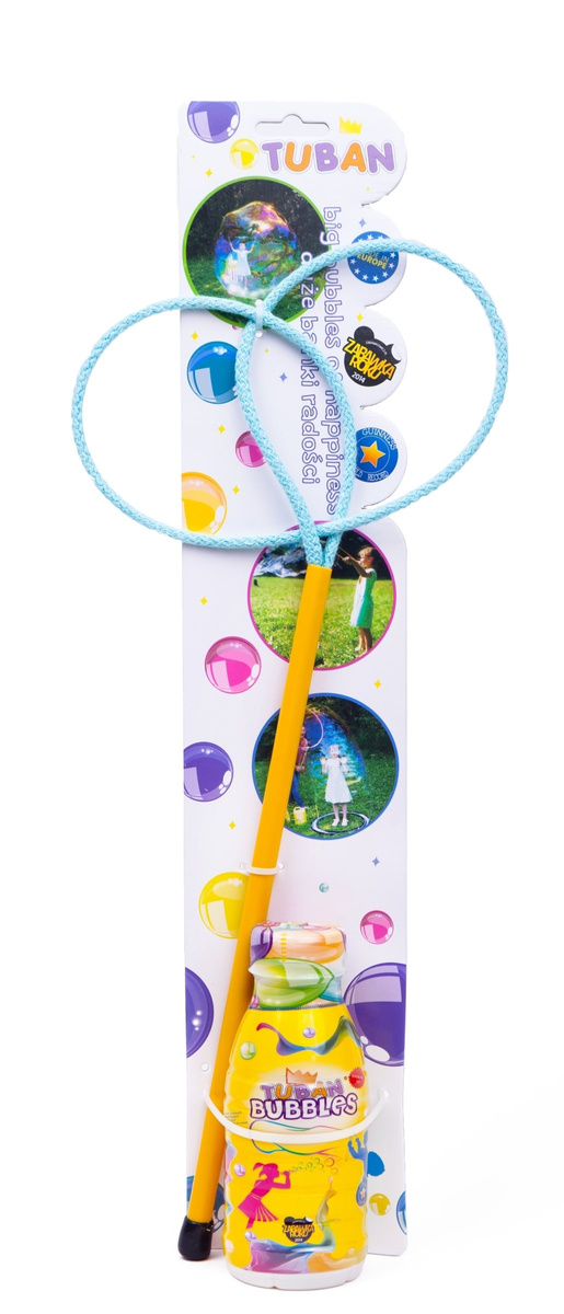 TUBAN ZESTAW DO BANIEK MYDLANYCH OBRĘCZ MOTYLEK + PŁYN 250ML