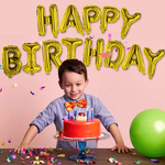 BALONY NA URODZINY URODZINOWE HAPPY BIRTHDAY DUŻA GIRLANDA 40cm DEKORACJA