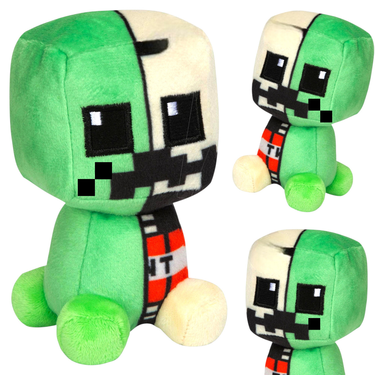 MINECRAFT MASKOTKA TNT PLUSZOWA CREEPY DUŻY PLUSZAK Z GRY18CM WYBUCHOWY