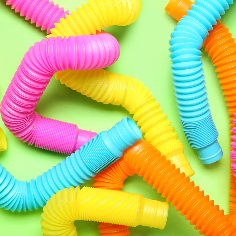 RURKA RURKI RURY SENSORYCZNE ANTYSTRESOWE TUBA ZABAWKA SENSORYCZNA GNIOTEK