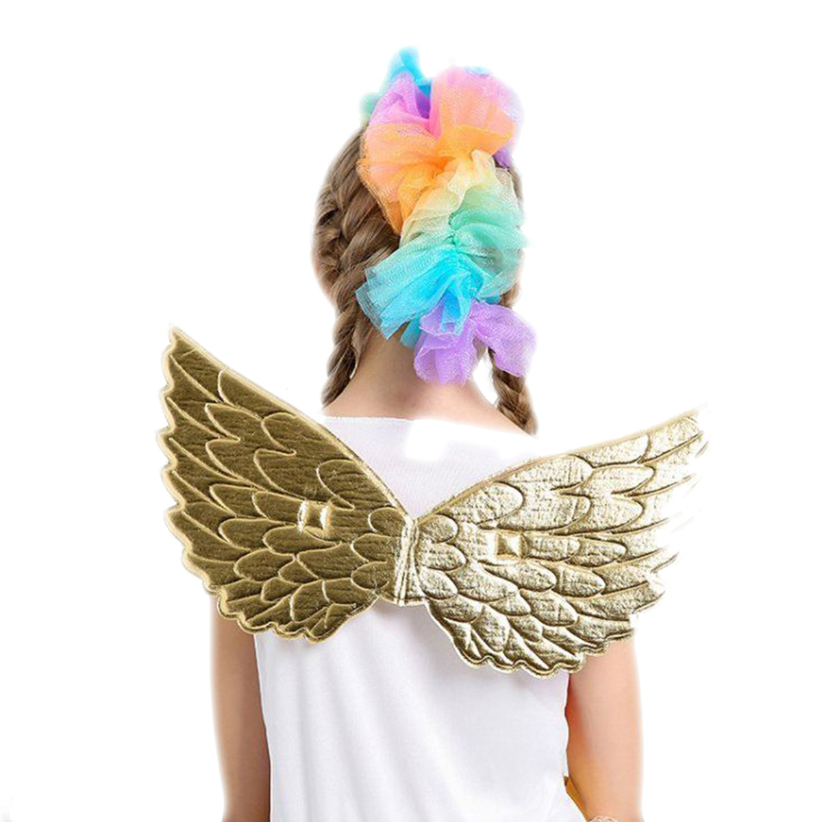 STRÓJ JEDNOROŻEC KOSTIUM JEDNOROŻCA DLA DZIEWCZYNKA SUKIENKA OPASKA NA BAL