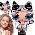 BALON LOL SURPRISE FOLIOWY POMPOWANY HELEM DUŻY NA URODZINY IMPREZĘ 78cm