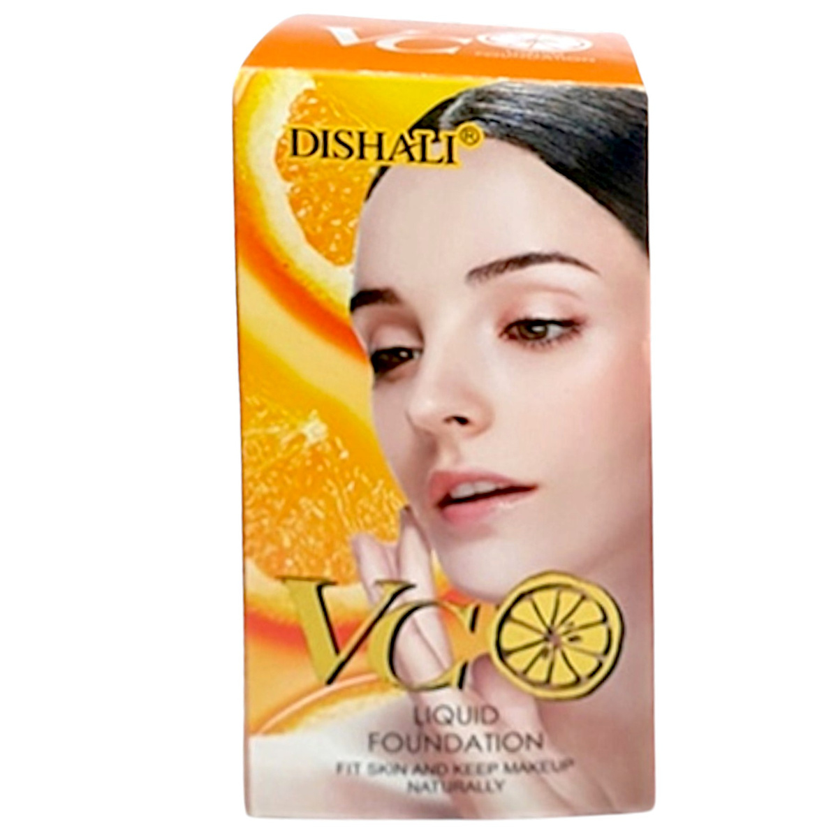 DISHALI LEKKI PODKŁAD Z WITAMINĄ C NATURALNY EFEKT IDEALNE KRYCIE NAWILŻA