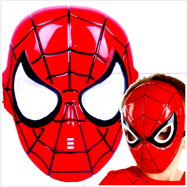 SPIDERMAN MASKA DLA DZIECI DOROSŁYCH STRÓJ CZŁOWIEK PAJĄK NA BAL SPIDERMANA