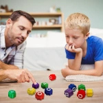 GONGGI KOREAŃSKA GRA  ZRĘCZNOŚCIOWA KOŚCI DO GRY SQUID GAME ZESTAW GONG-GI 