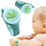 ZEGAREK DLA DZIECI NA KOMARY LED OPASKA SILIKON  PRZECIW KOMAROM ZAPACHOWY