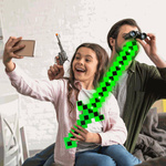 MINECRAFT MIECZ ŚWIETLNY DUŻY ŚWIATŁO DŹWIĘK PIXEL