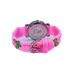 ZEGAREK DZIECIĘCY DZIEWCZYNKI BIAŁY MOTYLKI EDU