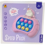 GRA ZRĘCZNOŚCIOWA POP IT DLA DZIEWCZYNKI ANTYSTRESOWA GIERKA 4w1 JEDNOROŻEC