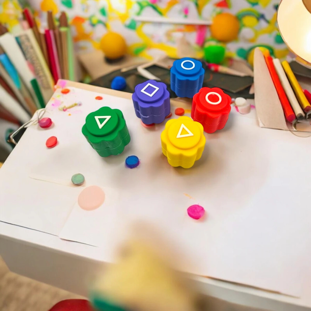 GONGGI KOREAŃSKA GRA  ZRĘCZNOŚCIOWA KOŚCI DO GRY SQUID GAME ZESTAW GONG-GI 