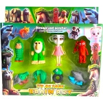 BRAINROT - Zestaw 8 figurek (SAHUR , TRALALERO , CROCODILO)