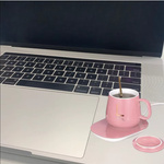 PODGRZEWACZ DO KUBKA KAWY HERBATY ZESTAW 5w1 Kubek z Podgrzewaczem