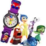 KLASYCZNY ZEGAREK DZIECIĘCY W GŁOWIE SIĘ NIE MIEŚCI  FIOLETOWY EDUKACYJNY 