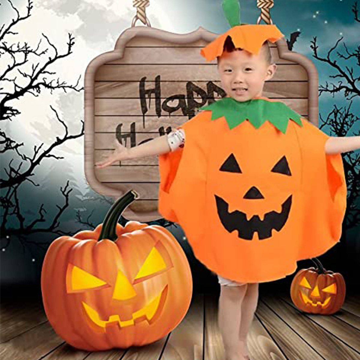 Strój na Halloween Dynia + Torebka