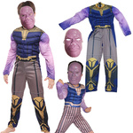 STRÓJ THANOS PRZEBRANIE KOSTIUM NA BAL MASKA r 110