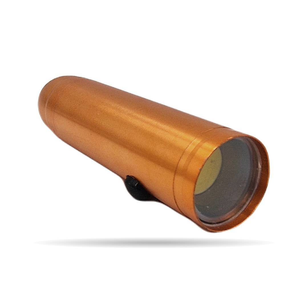 LATARKA COB KIESZONKOWA MINI DIODA LED 200M ALUMINIOWA 11CM KSZTAŁT NABOJU