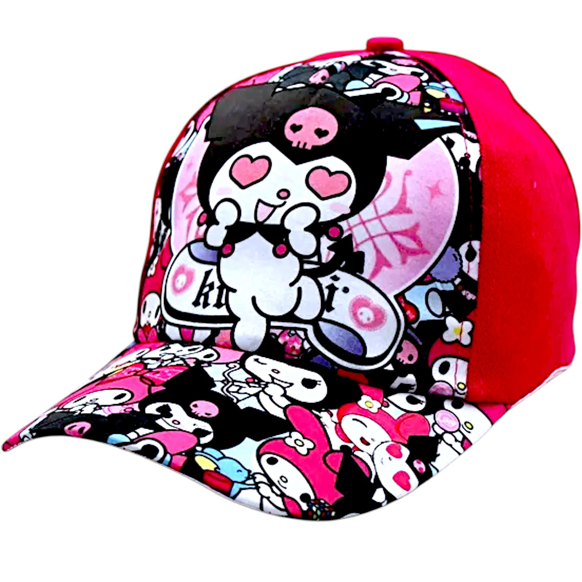 KUROMI CZAPKA Z DASZKIEM DLA DZIECI BEJSBOLÓWKA LETNIA DLA DZIEWCZYNKI