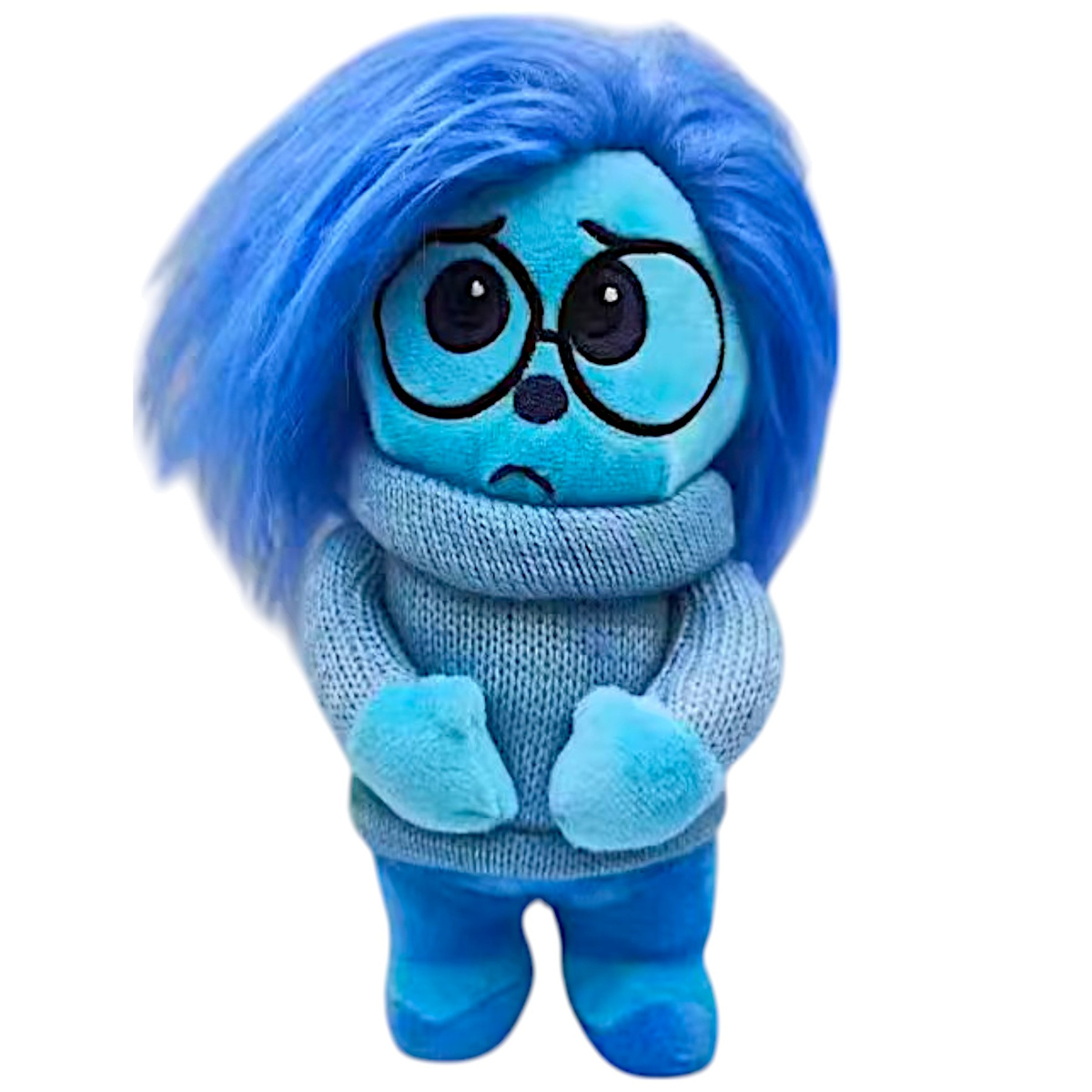 MASKOTKA SMUTECZEK Z BAJKI W GŁOWIE SIĘ NIE MIEŚCI SMUTEK PRZYTUALNKA PLUSZ