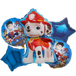 PSI PATROL ZESTAW 5 BALONÓW BALON MARSHALL RYDER BALONY NA URODZINY IMPREZĘ