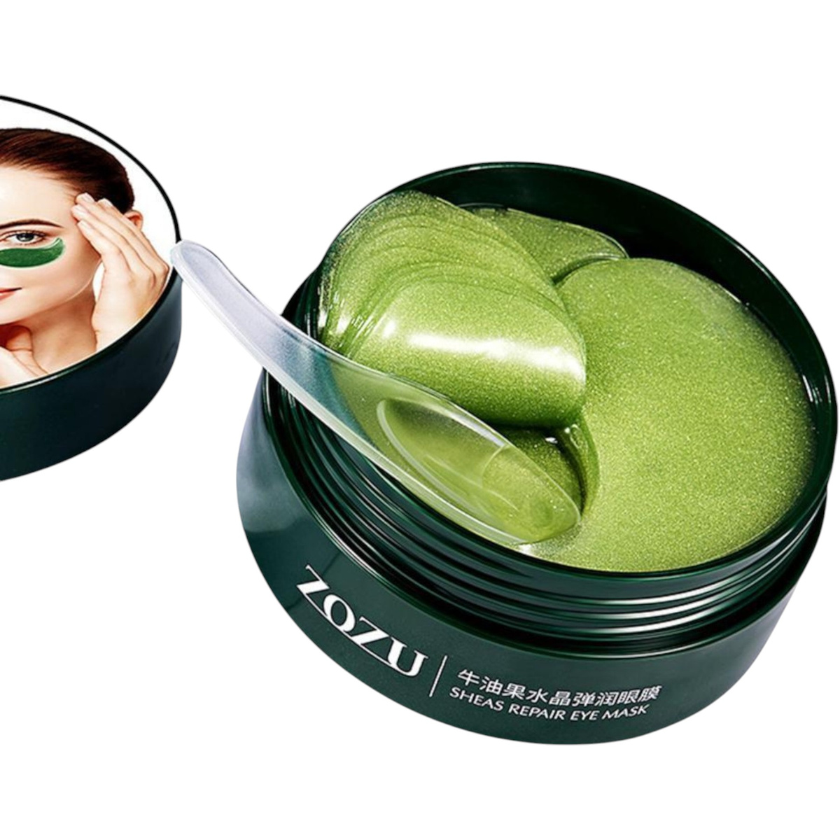 PŁATKI HYDROŻELOWE POD OCZY Z EKSTRAKTEM Z AWOKADO REGENERACJA NAWILŻENIE