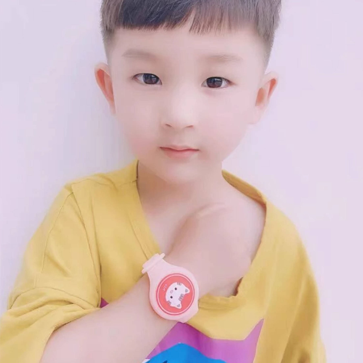 ZEGAREK DLA DZIECI NA KOMARY LED OPASKA SILIKON  PRZECIW KOMAROM ZAPACHOWY