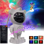 LAMPKA ASTRONAUTA KOSMONAUTA PROJEKTOR GWIAZD GŁOŚNIK BLUETOOTH NA PREZENT