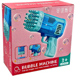 PISTOLET NA BAŃKI MYDLANE MASZYNA DO BANIEK MYDLANYCH WYRZUTNIA + PŁYN