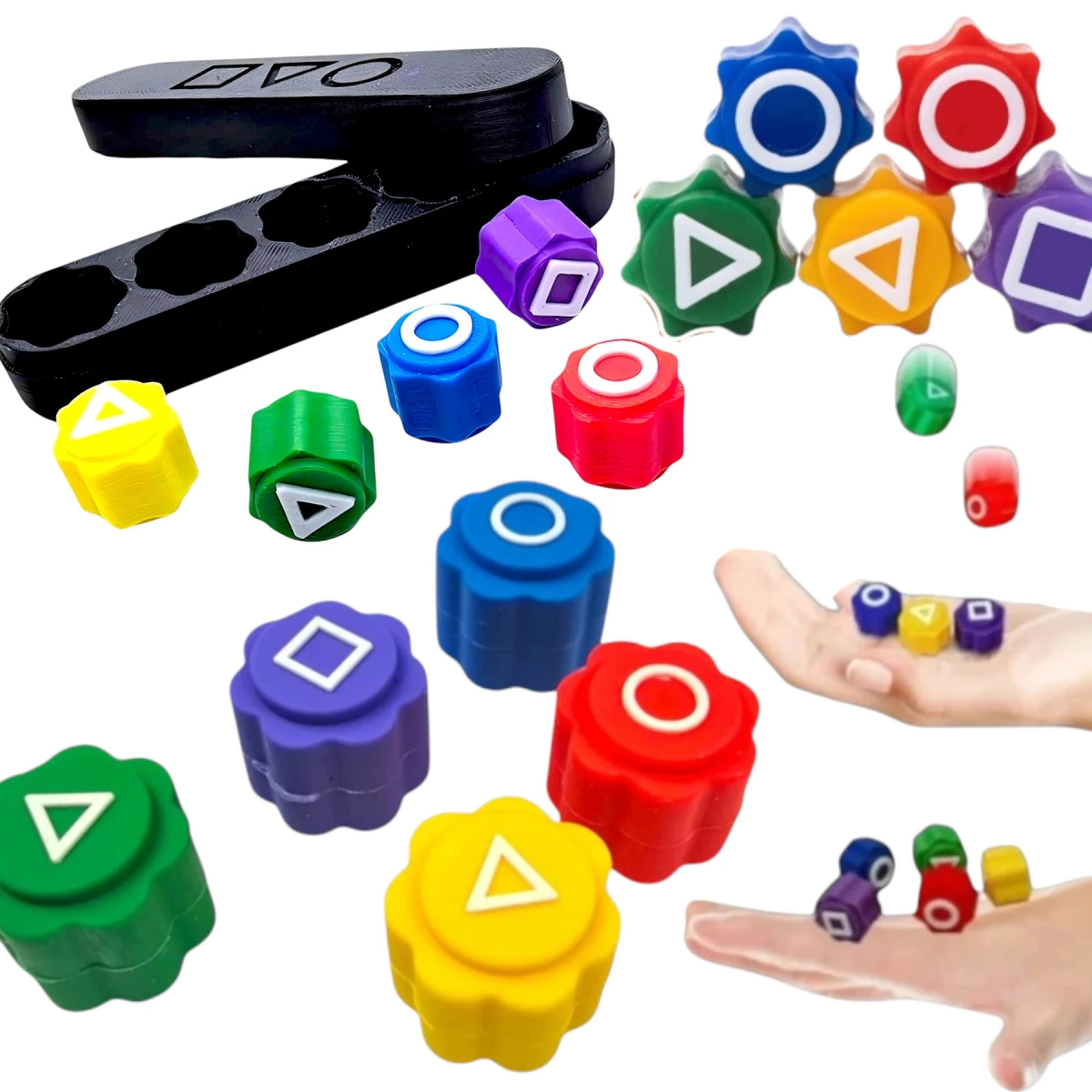 GONGGI KOREAŃSKA GRA  ZRĘCZNOŚCIOWA KOŚCI DO GRY SQUID GAME ZESTAW GONG-GI 