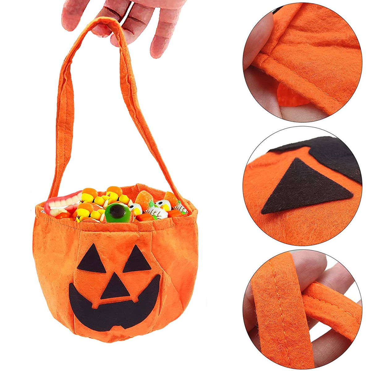 TOREBKA HALLOWEEN NA CUKIERKI WOREK DYNIA TORBA