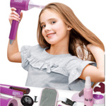 ZESTAW DO STYLIZACJI WŁOSÓW 6w1 SUSZARKA LUSTERKO AKCESORIA FRYZJERSKIE