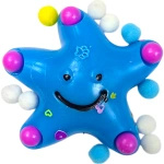 GNIOTEK ANTYSTRESOWY SENSORYCZNY GWIAZDKA Z POSYPKĄ SQUISHY GWIAZDA MOCHI