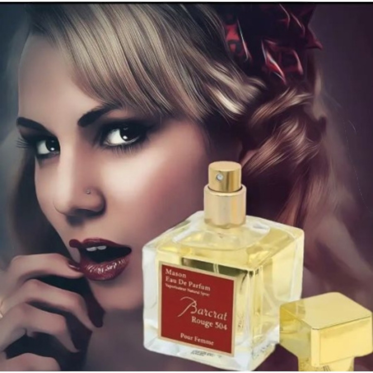 PERFUMY UNISEX RACABRAT ROG 504 60ml ZMYSŁOWY ELEGANCKI ZAPACH UNISEX