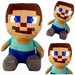 MINECRAFT JEŻDŻĄCY STEVE PLUSZOWA MASKOTKA 18CM  POSTAĆ Z GRY PRZYTULANKA