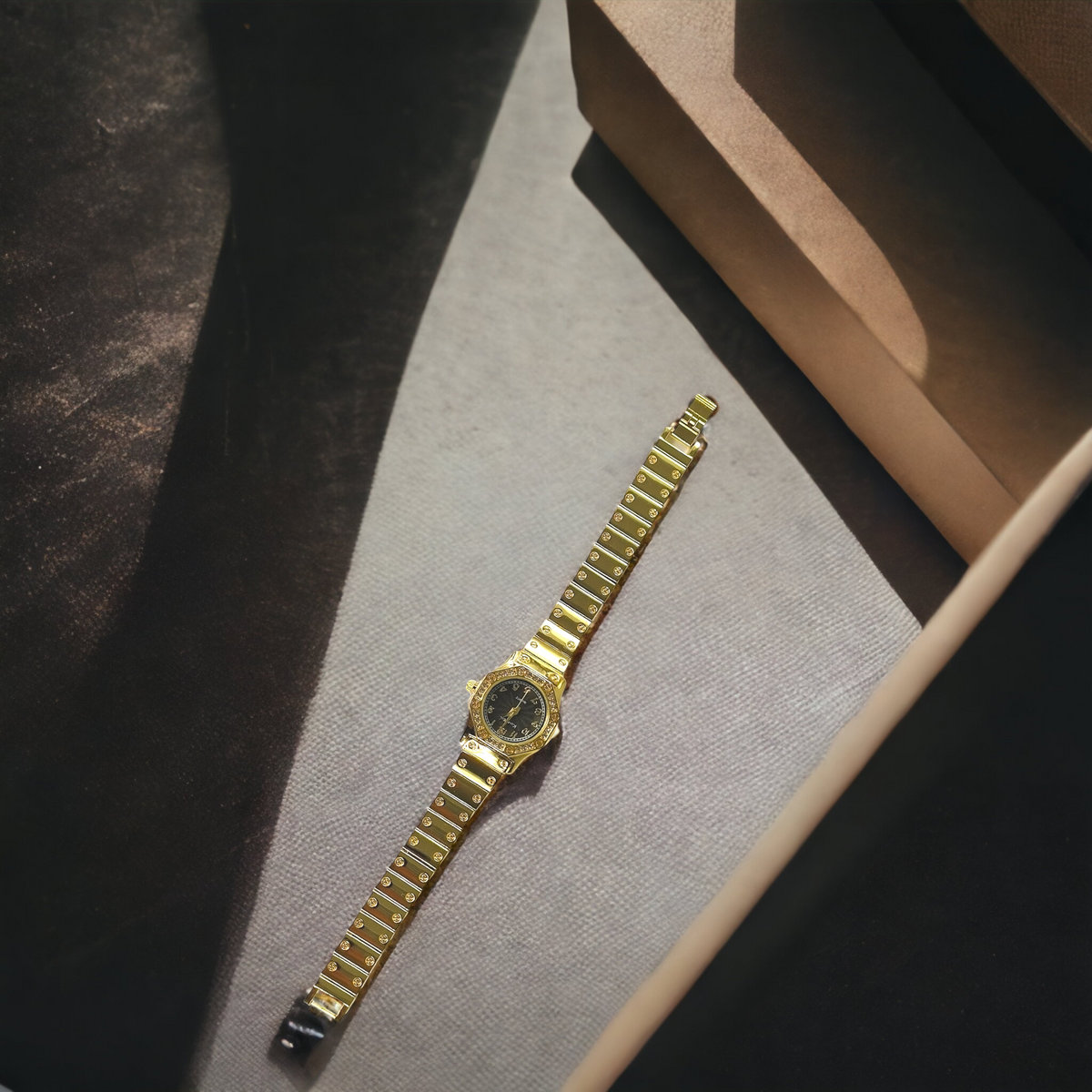 Modny Subtelny Elegancki - Zegarek Kurren 28mm, Szkło Mineralne Na Prezent