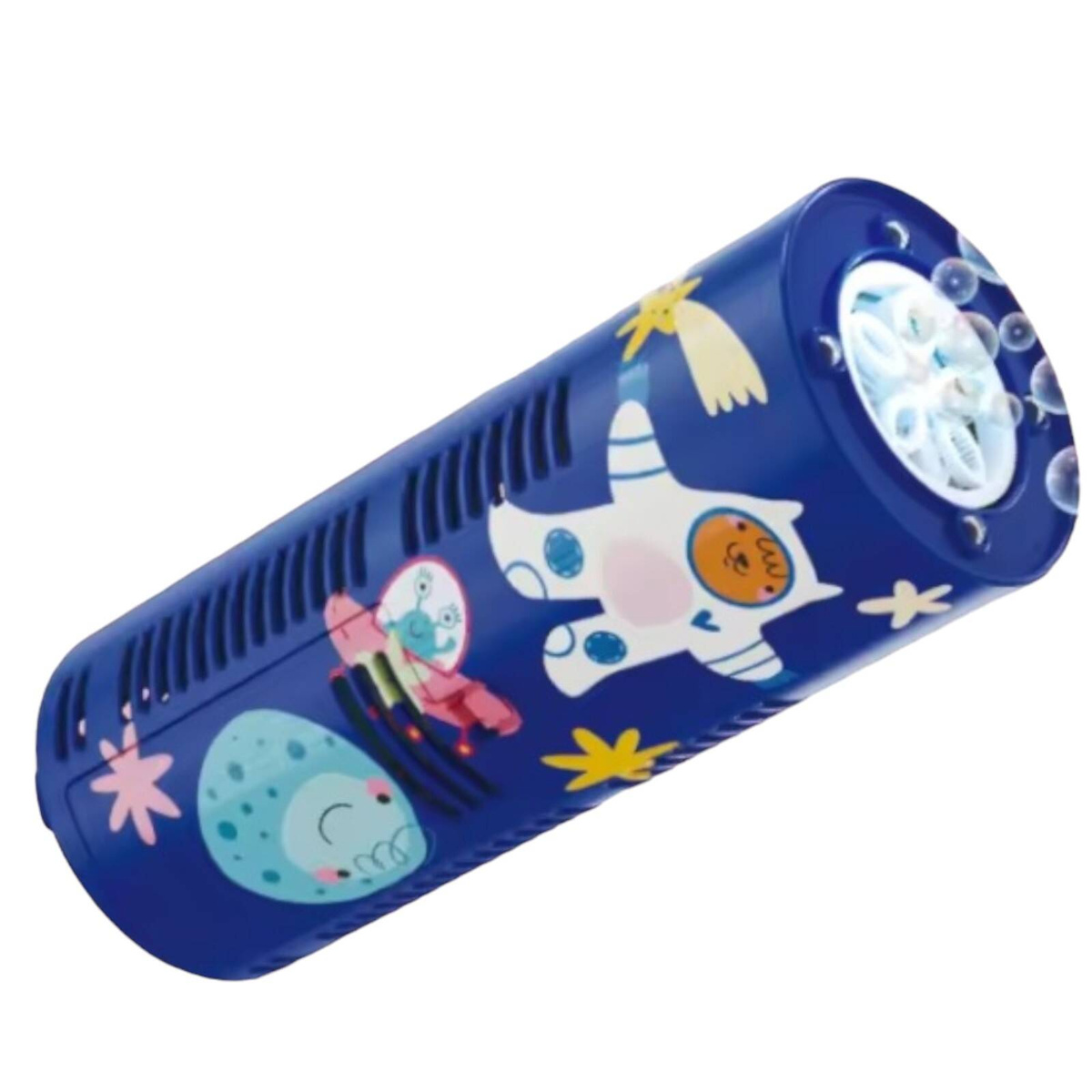 WYRZUTNIA BANIEK MYDLANYCH MASZYNKA BAŃKI MYDLANE TUBA KOSMONAUTA ŚWIECI