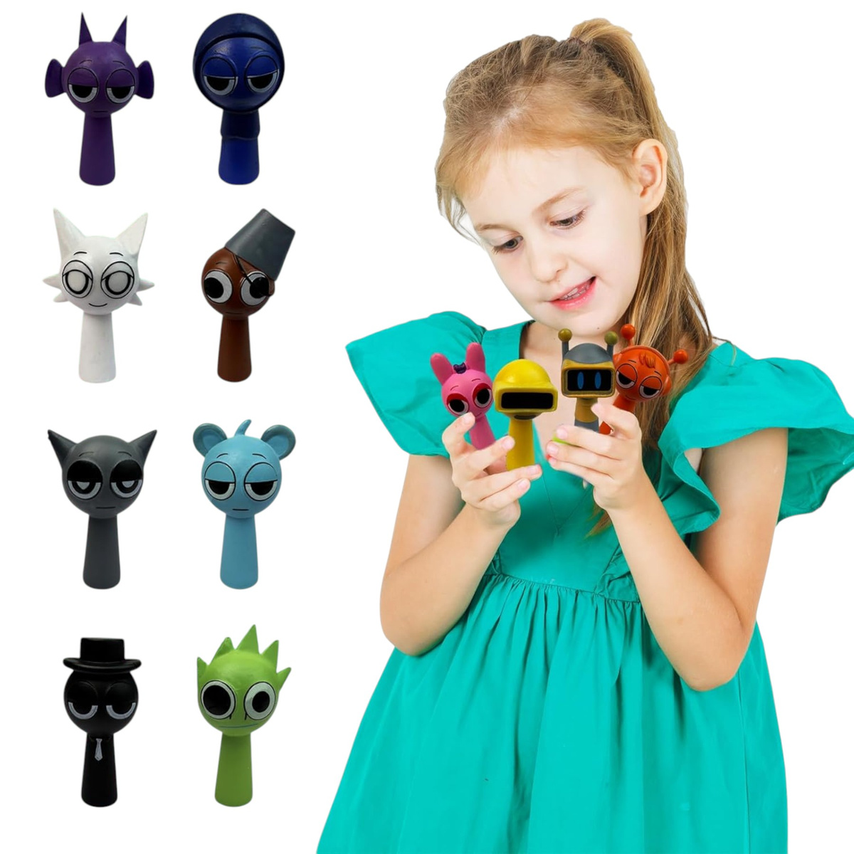 SPRUNKI - SASZETKA NIESPODZIANKA FIGURKA +  KARTA KOLEKCJONERSKA SPRUNKI