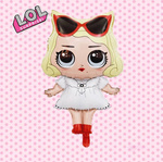 BALON LOL SURPRISE FOLIOWY POMPOWANY HELEM DUŻY NA URODZINY IMPREZĘ 78cm