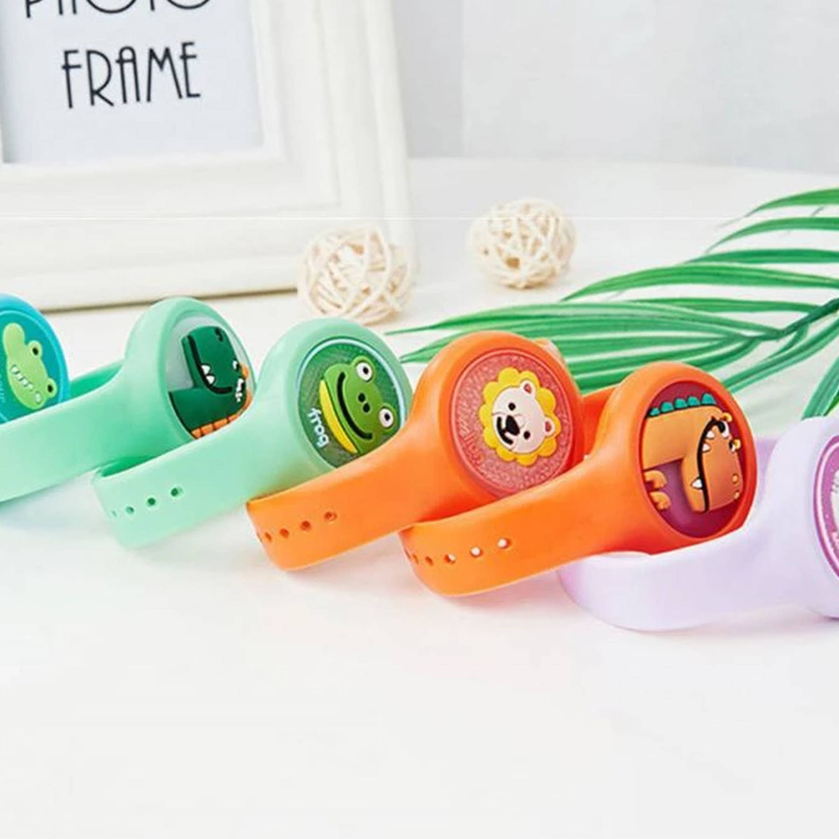 ZEGAREK DLA DZIECI NA KOMARY LED OPASKA SILIKON  PRZECIW KOMAROM ZAPACHOWY