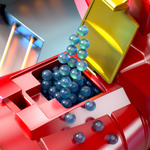 IRON MAN ZESTAW 5w1 WYRZUTNIA KULEK ŻELOWYCH RĘKAWICA PISTOLET KARABIN AUTO