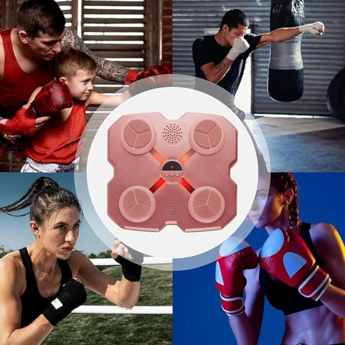  MUSIC BOXING MACHINE TRENINGOWA TARCZA BOKSERSKA ZRĘCZNOŚCIOWA NA PREZENT  EP-1115