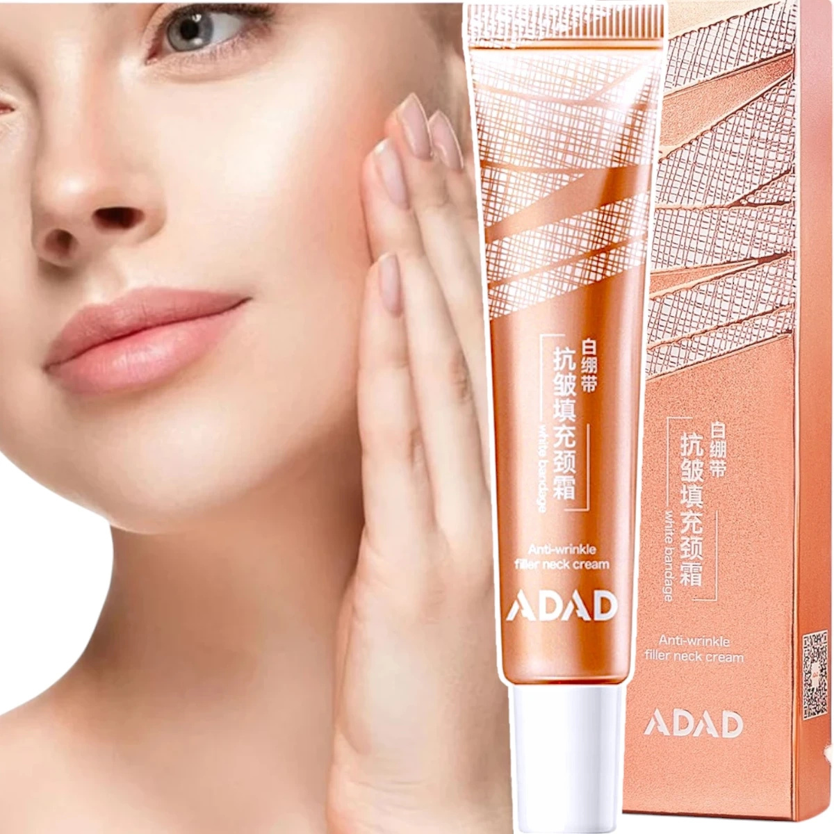 ADAD KREM PRZECIWZMARSZCZKOWY COLLAGEN 30g TWARZ SZYJA DEKOLT UJĘDRNIAJĄCY