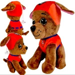 DUŻA MASKOTKA PSI PATROL ZUMA PRZYTULANKA PLUSZOWA BŁYSZCZĄCE OCZY PLUSZAK