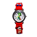 KLASYCZNY ZEGAREK DZIECIĘCY W GŁOWIE SIĘ NIE MIEŚCI CZERWONY GNIEW  EDU