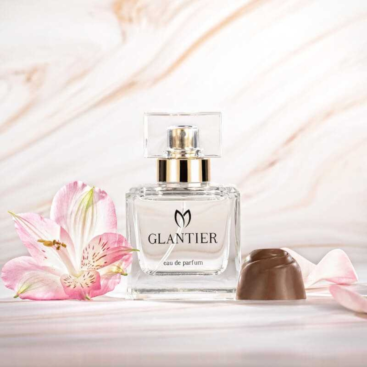 GLANTIER 477 PERFUMY DLA KOBIET 50ml KWIATOWO PRALINOWY ZAPACH DAMSKI