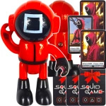 FIGURKA SQUID GAME KOLEKCJONERSKA KARTA DLA FANÓW SERIALU MUST-HAVE GADŻET