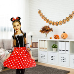 STRÓJ DLA DZIEWCZUNKI MYSZKA MINNIE USZY OPASKA SUKIENKA NA BAL 98-112