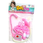 ZESTAW LEKARSKI MAŁEGO DOKTORA LEKARZ DLA DZIECI MINI DOKTOR STETOSKOP 4w1