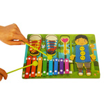 MONTESSORI ZESTAW EDUKACYJNY GRA 5w1 SZNUROWANKA CYMBAŁKI BUTY PRZEPLATANKA